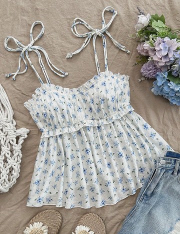 Top SHEIN, mix culori