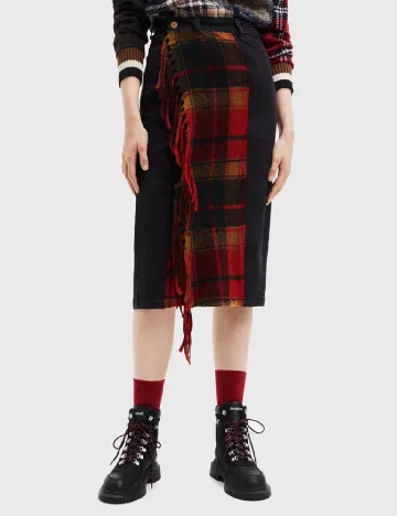 Fusta Desigual, mix culori