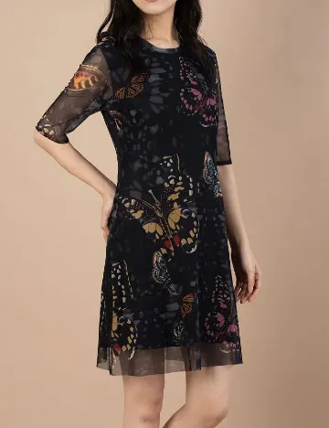 Rochie scurta Desigual, negru