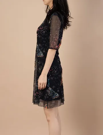 Rochie scurta Desigual, negru