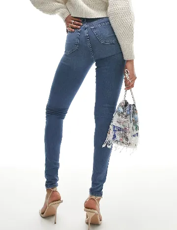 Blugi Top Shop, albastru