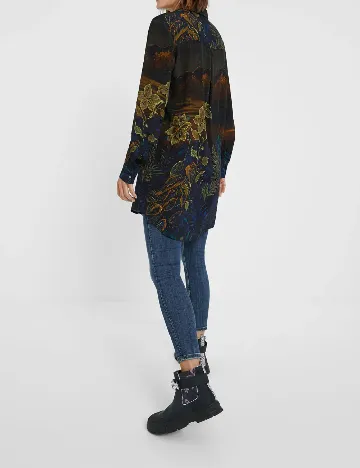 Camasa Desigual, mix culori