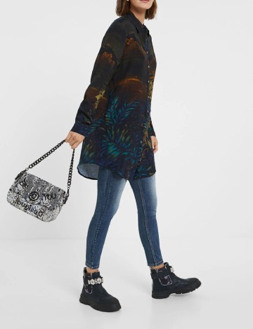 Camasa Desigual, mix culori