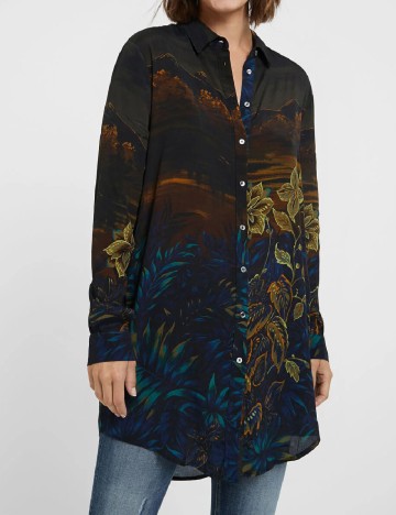 Camasa Desigual, mix culori