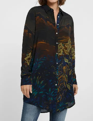 Camasa Desigual, mix culori