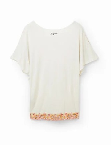 Tricou Desigual, crem