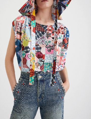 Body Desigual, mix culori