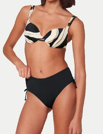 Chilot de  baie Triumph, negru Negru