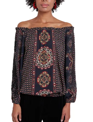 Bluza Desigual, negru Negru
