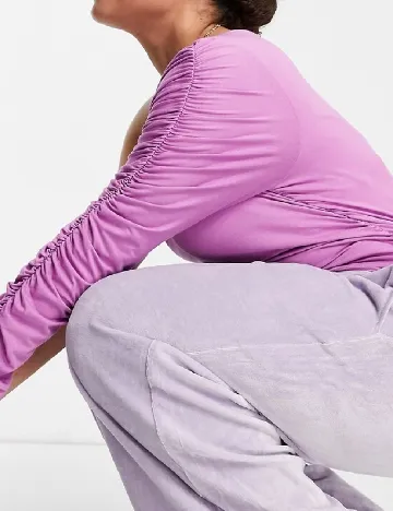 Bluza ASOS Curve, mov Mov