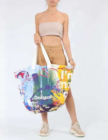 Sacosa Desigual, mix culori Mix culori