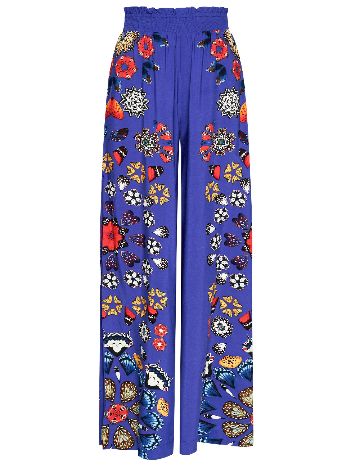 Pantaloni Desigual, albastru