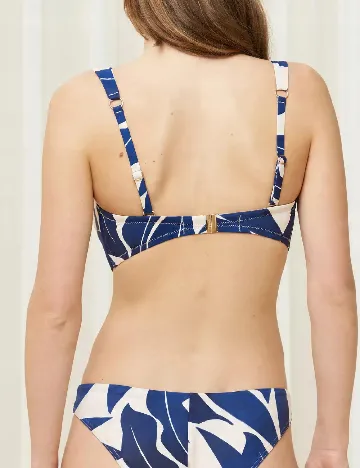 Sutien de baie Triumph, albastru Albastru