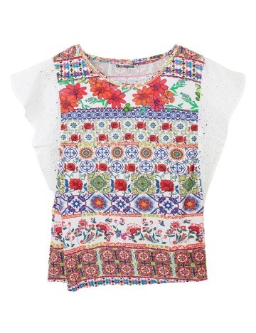 Bluza Desigual, mix culori