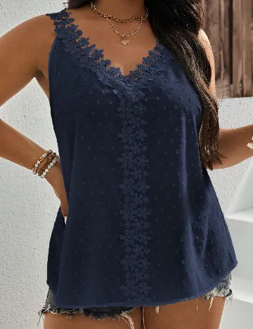 Maiou SHEIN CURVE, bleumarin Albastru