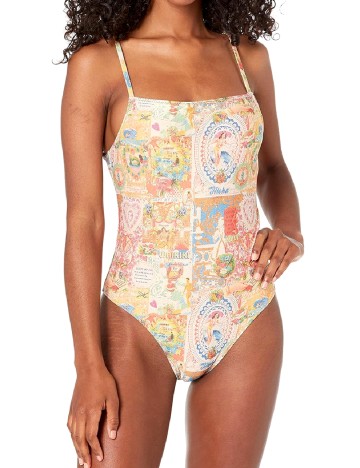Costum de baie Desigual, mix culori