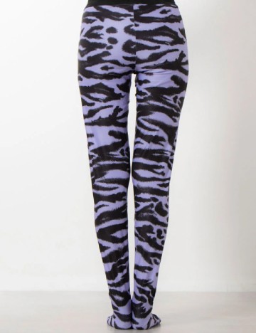 Colanti Desigual, negru/mov
