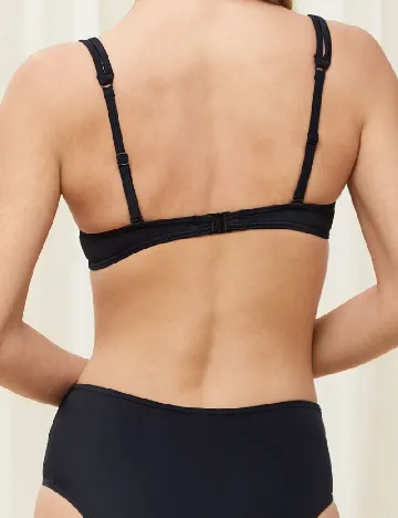 Sutien de baie Triumph, negru Negru