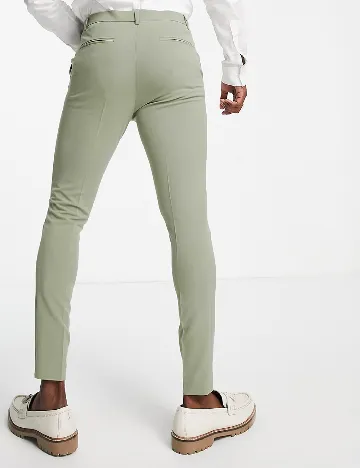 Pantaloni ASOS, verde Verde