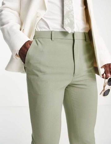 Pantaloni ASOS, verde
