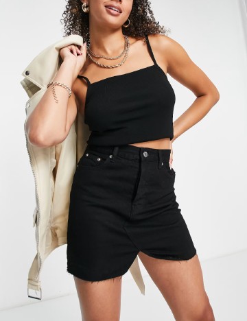 Fusta ASOS, negru