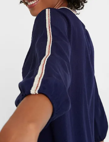 Bluza Desigual, bleumarin Albastru