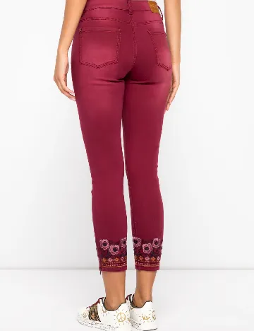 Blugi Desigual, visiniu Rosu