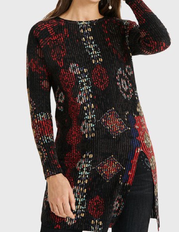Bluza Desigual, mix culori