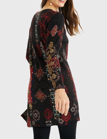 Bluza Desigual, mix culori