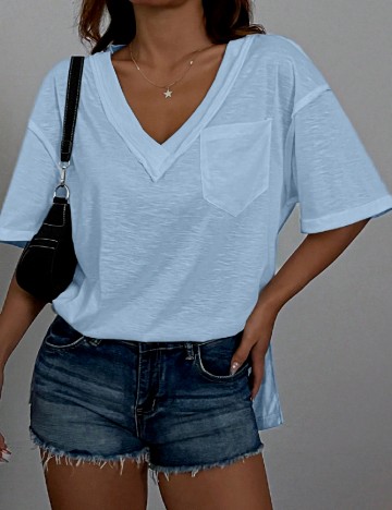 Tricou SHEIN, albastru