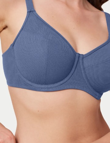 Sutien de baie Triumph, albastru