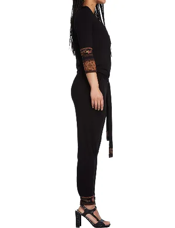 Salopeta Desigual, negru Negru