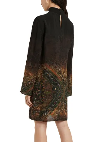 Rochie scurta Desigual, mix culori Mix culori