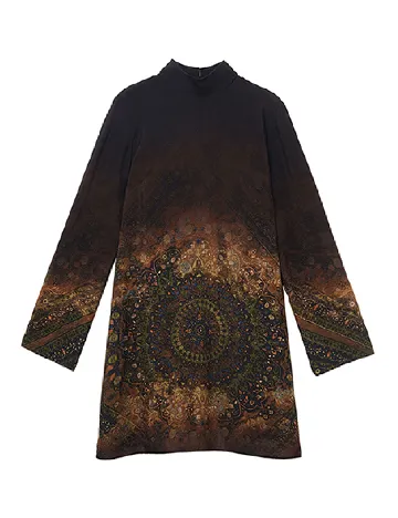 Rochie scurta Desigual, mix culori Mix culori