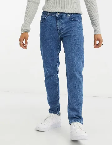 Blugi ASOS, albastru Albastru