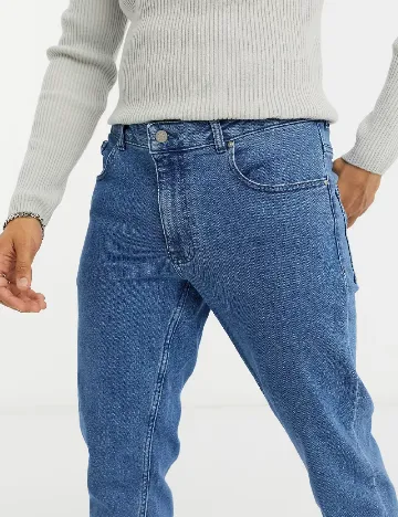 Blugi ASOS, albastru Albastru