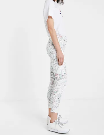 Blugi Desigual, alb Alb