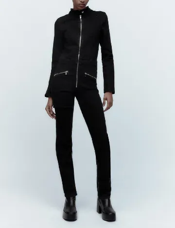 Salopeta Zara, negru Negru