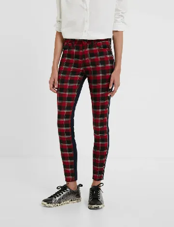 Blugi Desigual, albastru/rosu Albastru