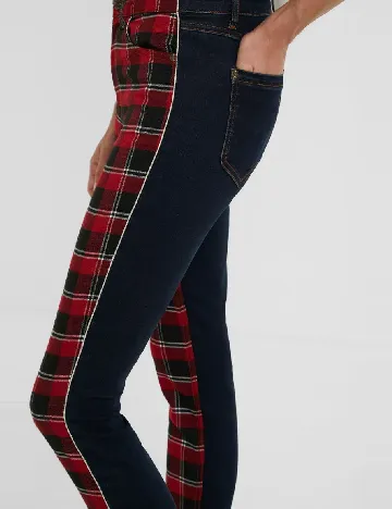 Blugi Desigual, albastru/rosu Albastru