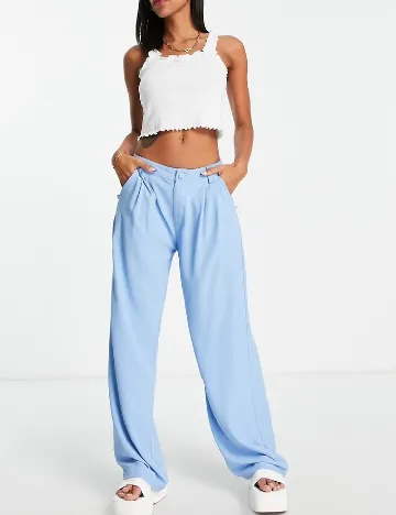 Pantaloni Bailey Rose, albastru Albastru