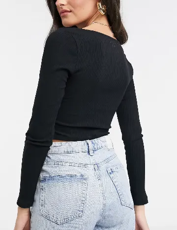 Bluza ASOS, negru Negru