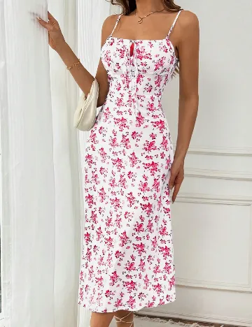 Rochie medie SHEIN, floral print Floral print