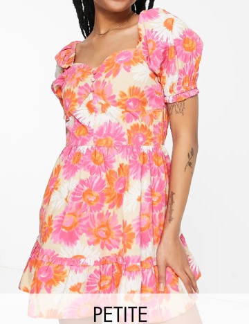 Rochie scurta Miss Selfridge, floral print