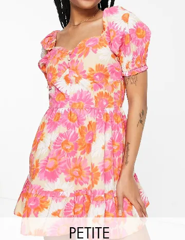 Rochie scurta Miss Selfridge, floral print Floral print