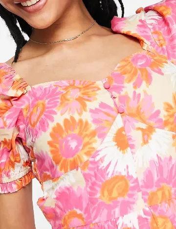 Rochie scurta Miss Selfridge, floral print Floral print