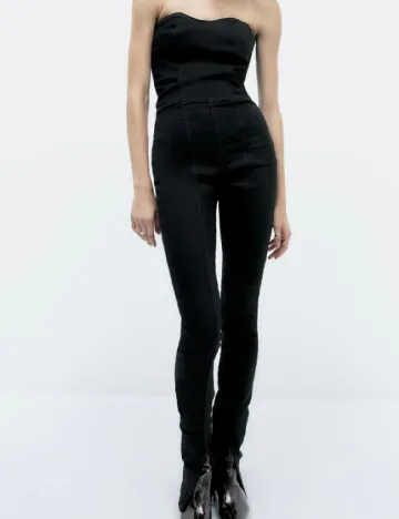 Salopeta Zara, negru Negru