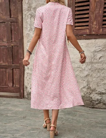 Rochie medie Emery Rose, roz Roz