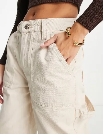 Pantaloni ASOS, crem Crem