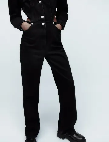 Salopeta Zara, negru Negru